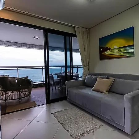 Apartamento With Panoramic Oceanfront View Landscape Fortaleza (Ceara)