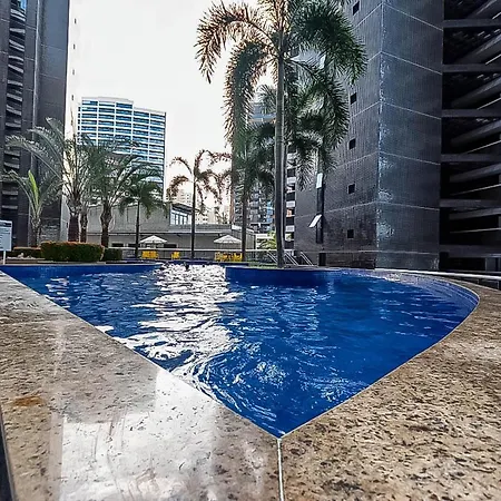 Apartamento With Panoramic Oceanfront View Landscape Fortaleza (Ceara)